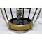 Vintiquewise Metal Barrel Design Cascading Waterfall Floor Water Fountain w/Tiering Wine Bottles Yard Art Decor QI003852 - alternate 7